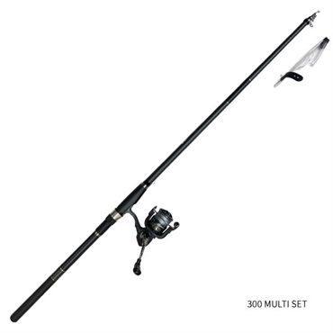 CROWNPEACKS  MULTI【振出マルチロッドとリールのセット/サビキ/ちょい投げ/海上釣堀】(300)